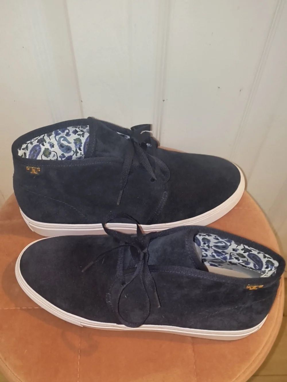 Tory Burch Iggy Chukka Boots Size 8